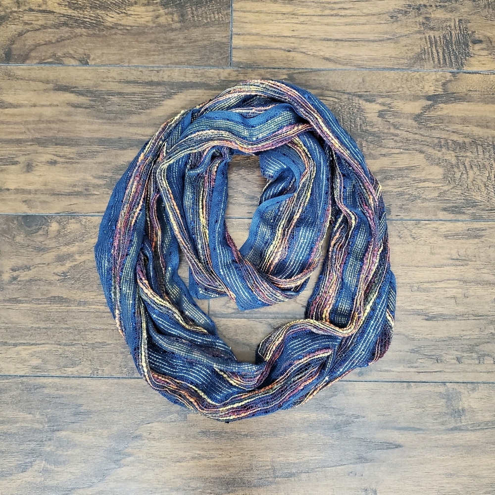 4/$20 - Hobo Metallic Stripe Infinity Scarf